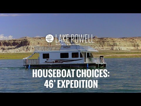 Economy Class 46' Expedition  Houseboat Video